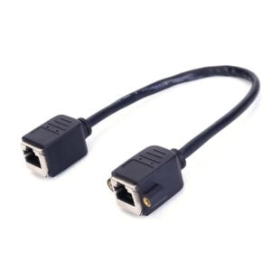 Câble Ethernet RJ45 femelle vers femelle pour montage sur panneau