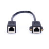 كابل تثبيت لوحة إيثرنت FSP2020-3.jpg كابل إيثرنت RJ45 أنثى إلى أنثى مثبت على اللوحة