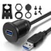 FSP4010-5.jpg Unterputz-Panel-Montage USB 3.0 A Kabel Auto wasserdichtes Kabel