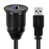FSP4010-7.jpg Unterputz-Panel-Montage USB 3.0 A Kabel Auto wasserdichtes Kabel