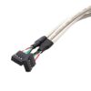 FSP5001-1.jpg Кабель-адаптер USB 9PIN на 4 порта USB A Female USB слот пластина