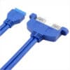 FSP5100-10.jpg USB 3.0 20PIN на 2 порта USB A гнездо USB-слот кронштейн кабель