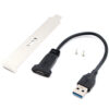FSP5102-4.jpg Кабель-адаптер USB 3.0 A Male to USB C Slot Plate
