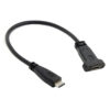 FSP5103-2.jpg كابل محول لوحة فتحة USB 3.1 من النوع C ذكر إلى أنثى