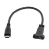 FSP5103-3.jpg كابل محول لوحة فتحة USB 3.1 من النوع C ذكر إلى أنثى