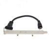 FSP5103-4.jpg كابل محول لوحة فتحة USB 3.1 من النوع C ذكر إلى أنثى
