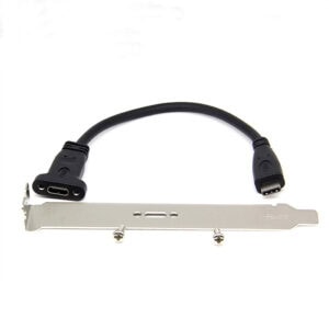 Переходник для слота USB 3.1 Type C, кабель-адаптер «папа-мама»