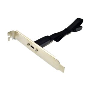 USB 3.1 Typ E Stecker auf USB C Slotblechkabel