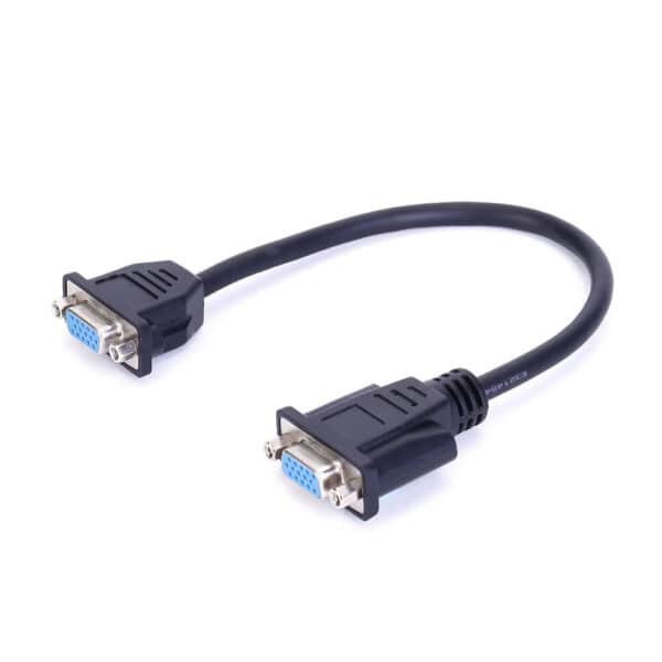 كابل VGA HD15 من أنثى إلى أنثى