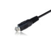 FSP0002-2 Câble de montage sur panneau de 3,5 mm, mâle vers femelle