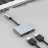 FS16627A-4 MST SSL Hub 2 в 1 4K USB-C на двойной HDMI адаптер