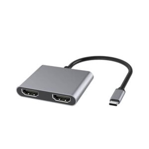MST SSL Hub 2 в 1 4K USB-C на двойной HDMI адаптер