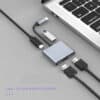 FS16627A-5 MST SSL Hub 2 в 1 4K USB-C на двойной HDMI адаптер
