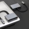 FS16627A-7 MST SSL Hub 2 в 1 4K USB-C на двойной HDMI адаптер