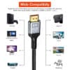 FS11013-5 メタルUHDケーブルクラブ3D HDMIケーブル8k 10kケーブルTVボックス用