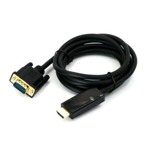 1,8 м HDMI Male to VGA 15pin Male Monitor Display Video Adapter Cable