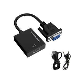 Переходник-адаптер VGA 15pin Male to HDMI Female