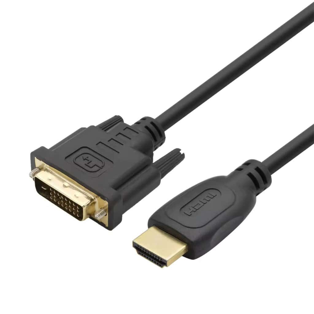 FS11501-1 كابل محول رقمي ثنائي الاتجاه من HDMI إلى DVI-D ثنائي الارتباط 24+1
