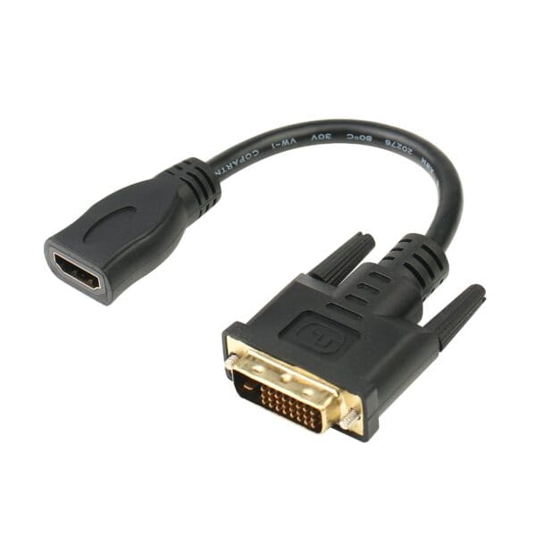 كابل محول DVI-D ثنائي الوصلة إلى HDMI 24+1