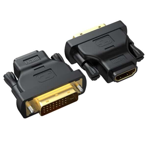 محول توصيل مزدوج 24+1 DVI D إلى HDMI