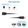 FS12011 (3) Кабель Displayport Male – DisplayPort Female DP MF
