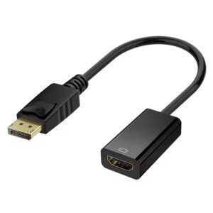 DisplayPort から 4K HDMI 2.0 メス アダプター