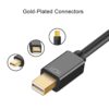 FS12405A (2) (Thunderbolt 2) Mini DP в HDMI VGA 2 в 1 адаптер-конвертер 4K 1080P ABS