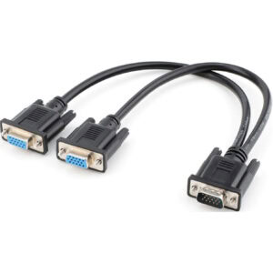 محول كابل مقسم VGA Y من ذكر إلى أنثى