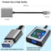 FS16202 (2) محول USB 3.0 إلى VGA محول فيديو متعدد الشاشات