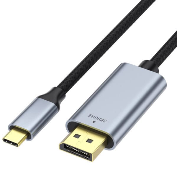 كابل محول USB C إلى DisplayPort قابل للتوصيل