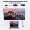 FS16504C (2) El mejor cable adaptador USB C a DisplayPort con PD