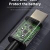 FS16608B (4) محول صوت USB C من ذكر إلى أنثى مقاس 3.5 مم مع الشحن