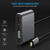 FS16626B (4) Адаптер-концентратор 2 в 1 VGA HDMI - USB C
