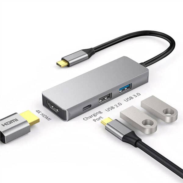 USB 3.0 USB-C to HDMI 4 in 1 USB C Hub Adapters