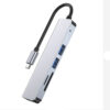 FS16629A (3) USB3.0 HDMI на USB Type C, SD TF 5 в 1 концентратор Combo