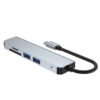 FS16629A (4) USB3.0 HDMI на USB Type C, SD TF 5 в 1 концентратор Combo