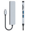FS16629A (5) USB3.0 HDMI на USB Type C, SD TF 5 в 1 концентратор Combo