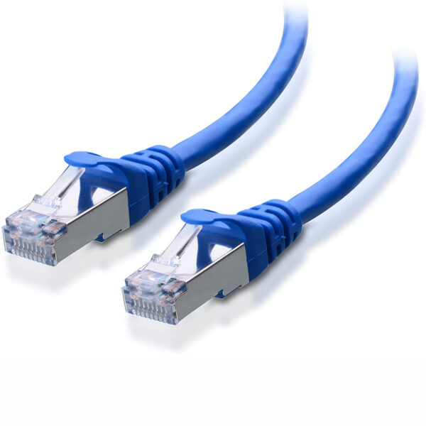 Cable de conexión Ethernet Cat6 S/FTP sin blindaje trenzado