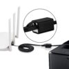 FS17502 (2) Ethernet-Verlängerungskabel mit geschirmtem RJ45-Stecker