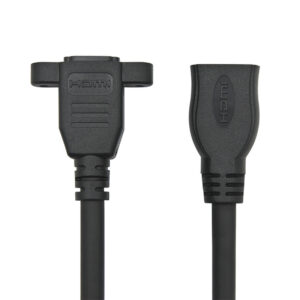 8K HDMI Panel Mount Cable