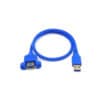 FSP1061 (1) كابل تمديد USB 3 مثبت على اللوحة من ذكر إلى أنثى