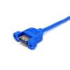 FSP1061 (3) كابل تمديد USB 3 مثبت على اللوحة من ذكر إلى أنثى