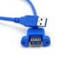 FSP1061 (7) كابل تمديد USB 3 مثبت على اللوحة من ذكر إلى أنثى