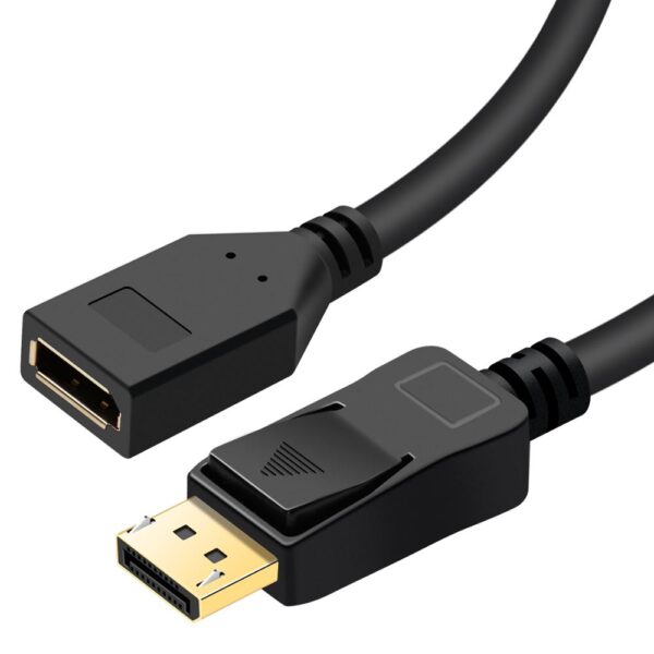 Удлинительный кабель 8K DisplayPort 1.4v с разъемом «папа» на «мама» DisplayPort