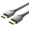 FS12010 (1) 編組 16K DisplayPort - DisplayPort DP 2.1 ケーブル