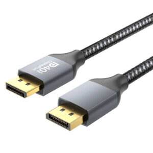 編組 16K DisplayPort - DisplayPort DP 2.1 ケーブル