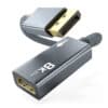 DP および Mini DP アダプター 8K DisplayPort 1.4 - HDMI 2.1 メスアダプタ
