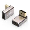 FS12207D アングル型 DisplayPort から DisplayPort メスへのアダプタ