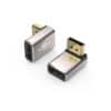 FS12207U アングル型 DisplayPort から DisplayPort メスへのアダプタ