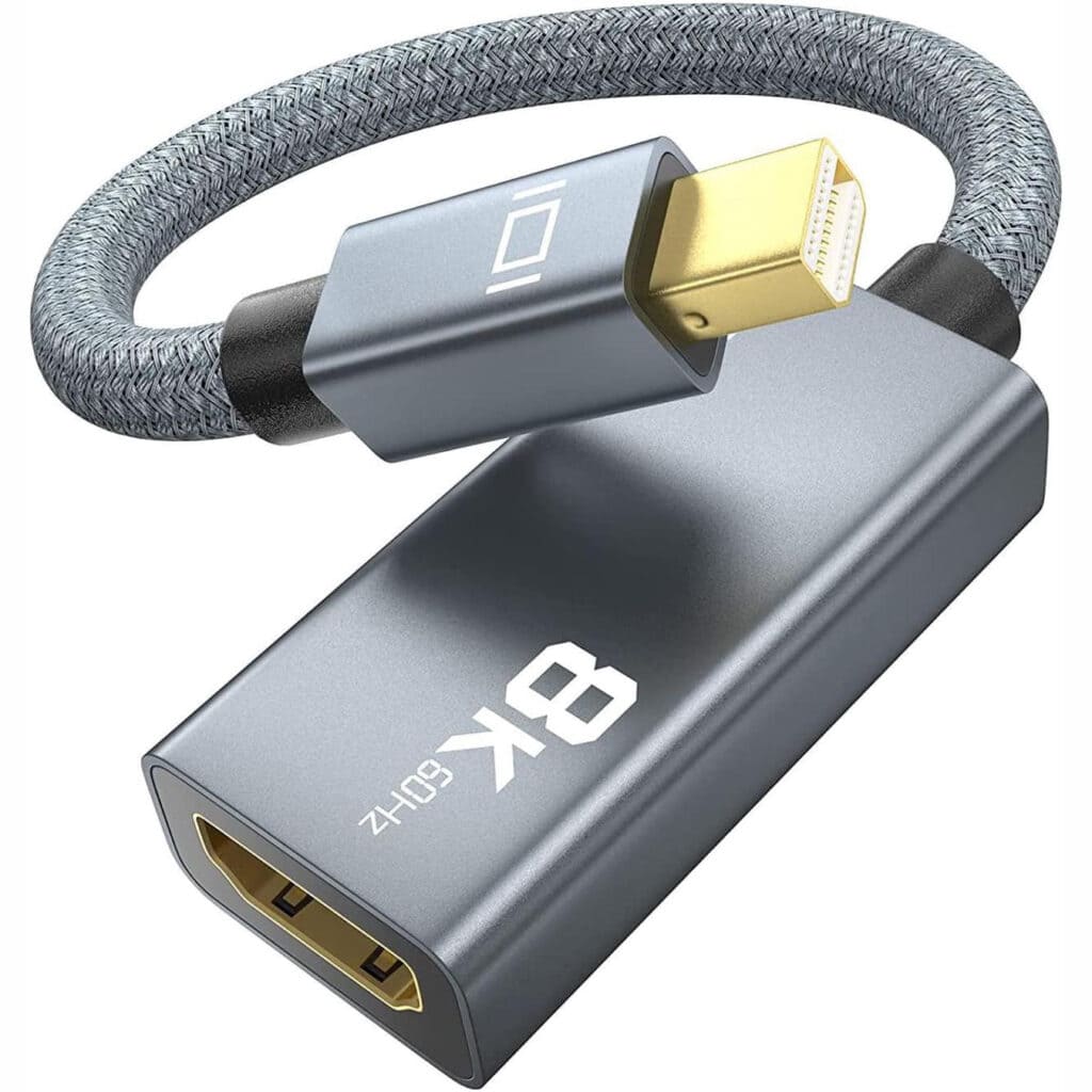 FS12401B Адаптер 8K Mini DisplayPort 1.4 на HDMI 2.1 с гнездом